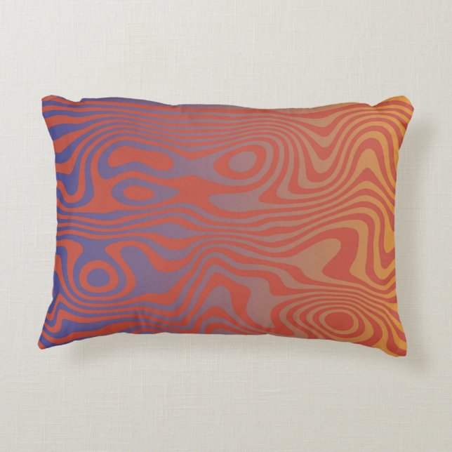 Almofada Decorativa Dream Flow l Abstract Trippy Pattern - No. 01 (Verso)