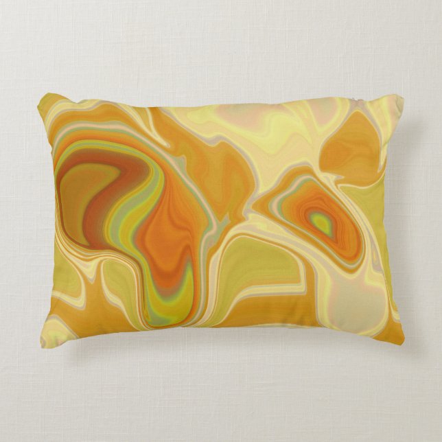 Almofada Decorativa Dreamscape in Gold (Frente)