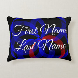 Almofada Decorativa E Se O Vermelho Revolver Travesseiro De Destaque G