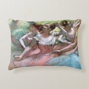 Almofada Decorativa Edgar Degas quatro bailarinas no palco