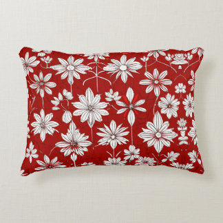 Almofada Decorativa Elegância florescente: Travesseiro decorativo Flor