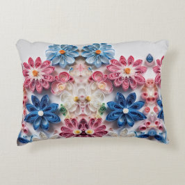 Almofada Decorativa Elegância florescente: Travesseiro decorativo Flor