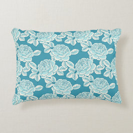 Almofada Decorativa Elegant Floral Cushion with Vintage Charm