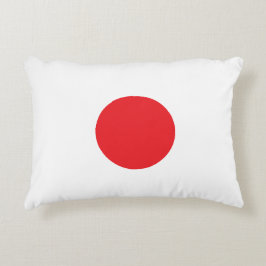Almofada Decorativa Elegant Japan Flag Inspired Minimal