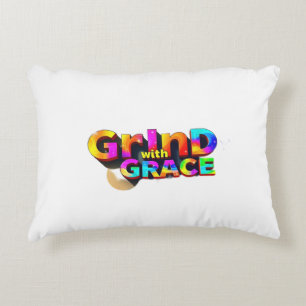 Almofada Decorativa Elegante Ambition: Grind with Grace