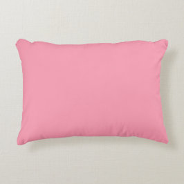 Almofada Decorativa Elegante Rosa Sólido