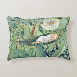 Almofada Decorativa Elsa Beskow Thumbelina Fairy