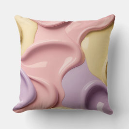 Almofada decorativa em gráfico abstrato elegante