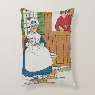 Almofada Decorativa Em uma casa em Fife viveu um homem e sua esposa