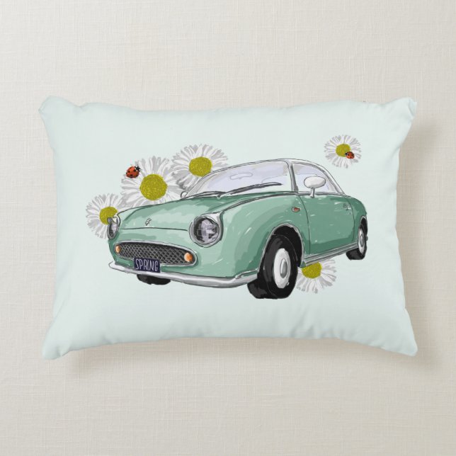 Almofada Decorativa Emerald Green Figaro accent pillow (Frente)