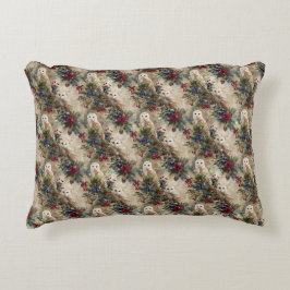Almofada Decorativa Enchanting Floral Owl