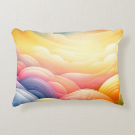 Almofada Decorativa Encontrar a paz nas coludes do Sonho Puffy