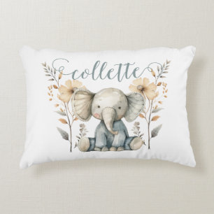 Almofada Decorativa Enfermeiro Personalizado de Elefante para Bebês