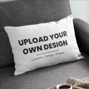 Almofada Decorativa Envie Seu Próprio Design Aqui Modelo Personaliza