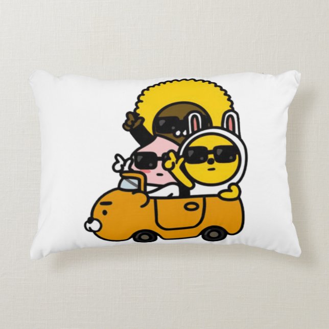 Almofada Decorativa Equipe Kakao Friends (Frente)