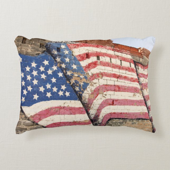 Almofada Decorativa Erick, Oklahoma, EUA. Rota 66 (Frente)