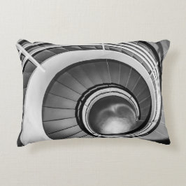 Almofada Decorativa Escada Circular BW