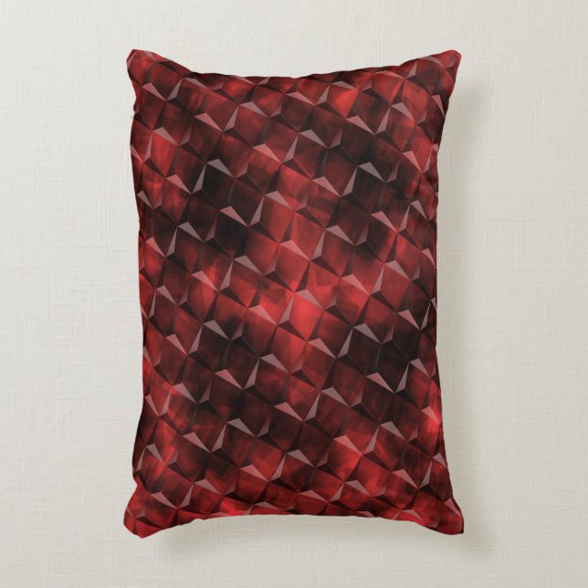 Almofada Decorativa Escadas 3D esticadas com brilho quadrado com manch (Frente(Vertical))