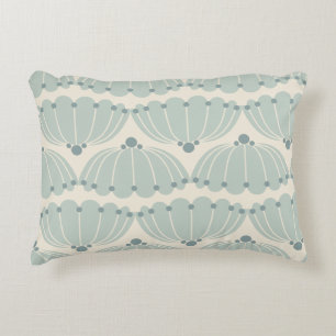 Almofada Decorativa Escala de Mint e Beige