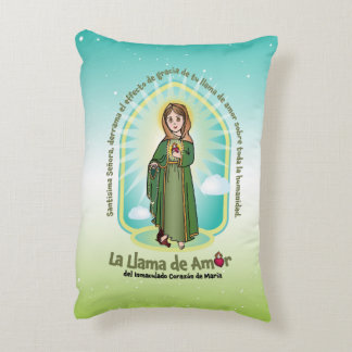 Almofada Decorativa Espanhol GRN Bg Kids FOL Ícone de Maria + Oração d