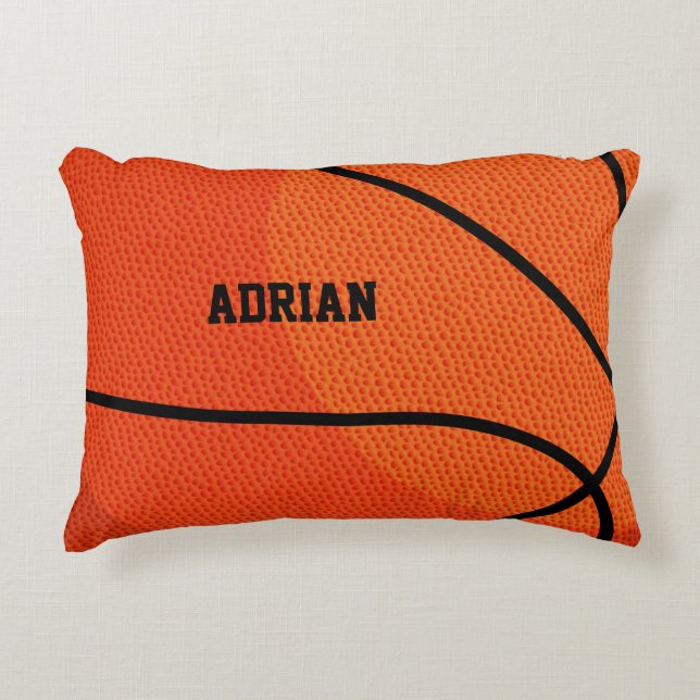 Almofada Decorativa Esportes de basquete personalizados (Frente)