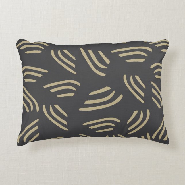 Almofada Decorativa Esta Cinza Com O Travesseiro De Ênfase Neutro (Frente)