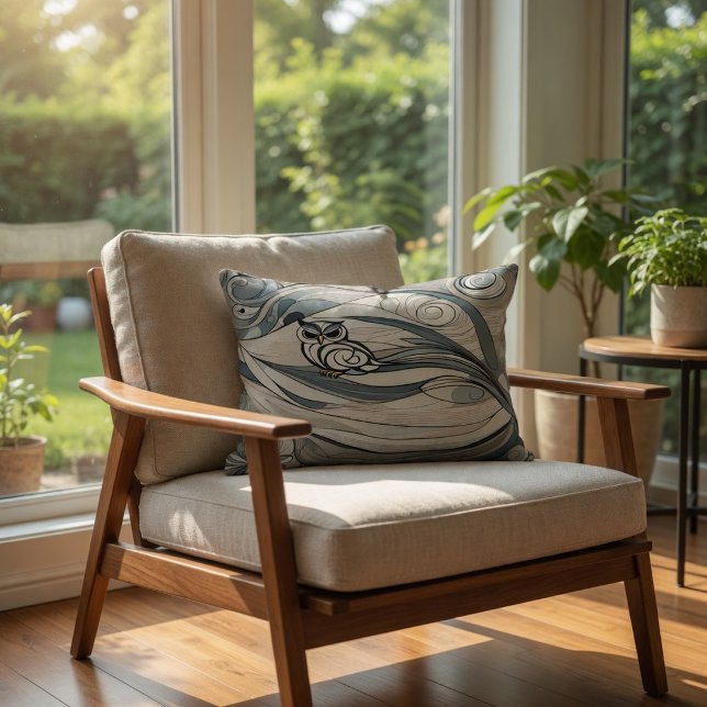 Almofada Decorativa Estática da Selva (Jungle Static Accent Pillow
)