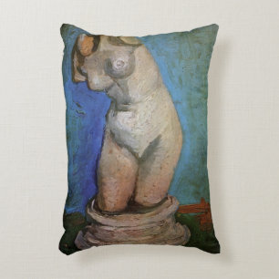 Almofada Decorativa Estátua de gesso torso feminino por Vincent van Go