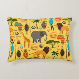 Almofada Decorativa Estilo de vida africano