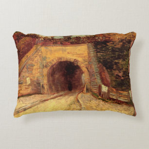 Almofada Decorativa Estrada com Viaduto de Subpassagem por Vincent van