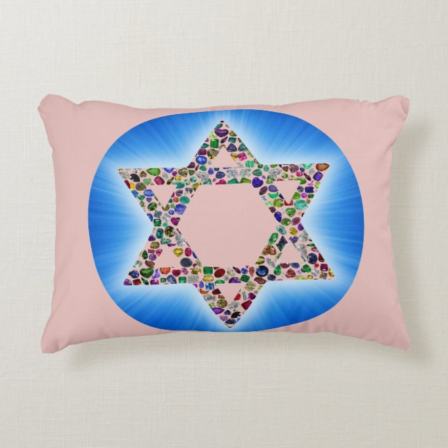 Almofada Decorativa Estrela de Davi (Frente)