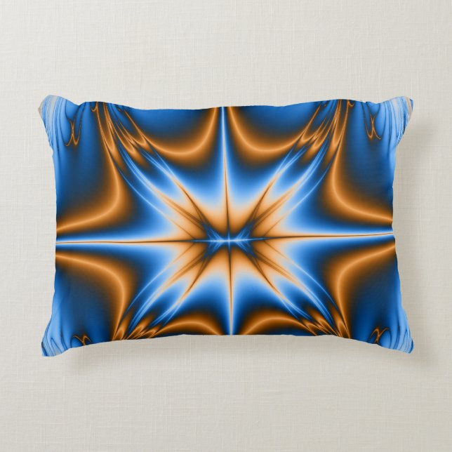 Almofada Decorativa Estrela Fractal (Frente)