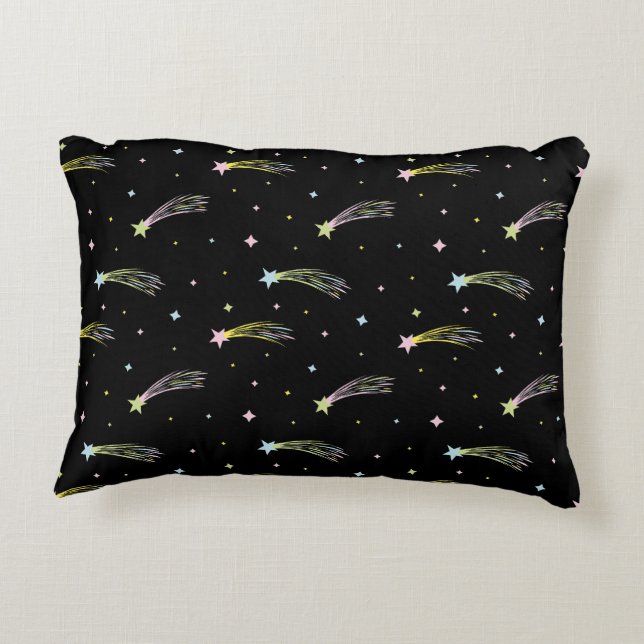 Almofada Decorativa Estrelas cadentes. (Verso)
