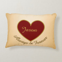 Almofada Decorativa Eu Amo Meu Namorado Personalizado