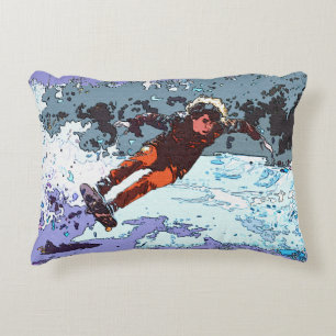 Almofada Decorativa Eu Vivo Para Correr - Estojo de Travesseiro para S