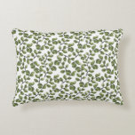 Almofada Decorativa Eucalyptus watercolor leaves  duvet cover<br><div class="desc">Eucalyptus watercolor leaves print</div>