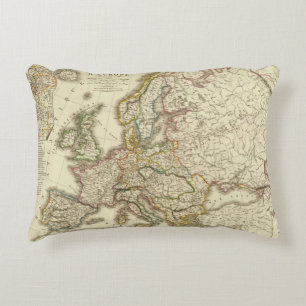 Almofada Decorativa Europa em 1813 2