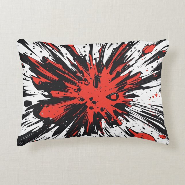 Almofada Decorativa Explosão de Pop de estilo cômico (7) (Frente)