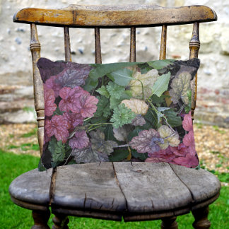 Almofada Decorativa Fábrica de Heuchera Colorida Deixa A Botânica