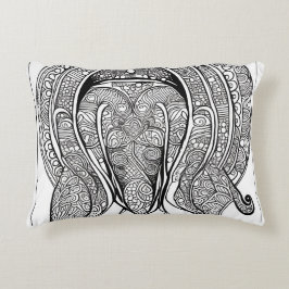 Almofada Decorativa Face de golfinho