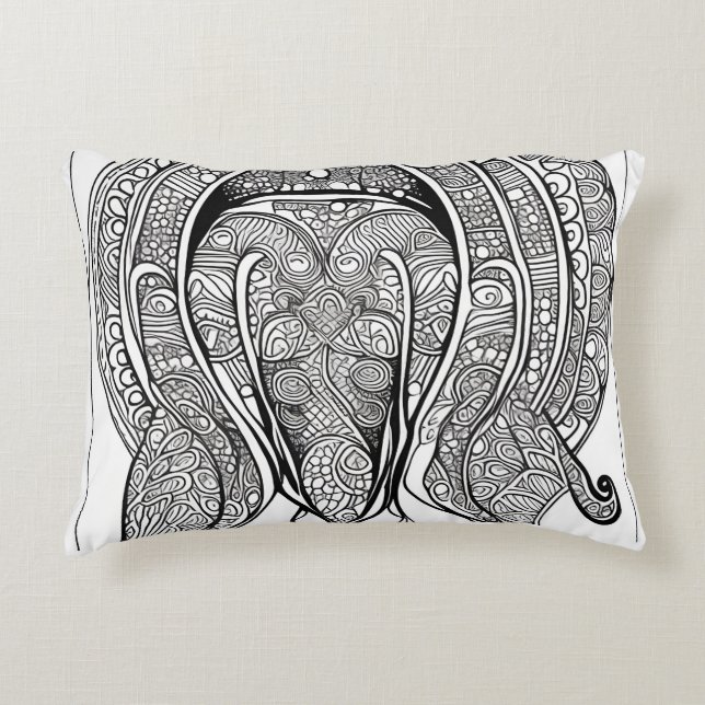 Almofada Decorativa Face de golfinho (Frente)