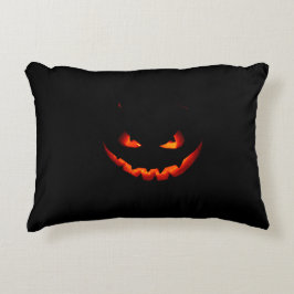 Almofada Decorativa Fantasma Preto Fofo Sorridente Desi de Halloween A