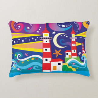 Almofada Decorativa Faróis Celestiais