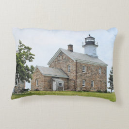 Almofada Decorativa Farol da Ilha Sheffield, Travesseiro de Ênfase CT