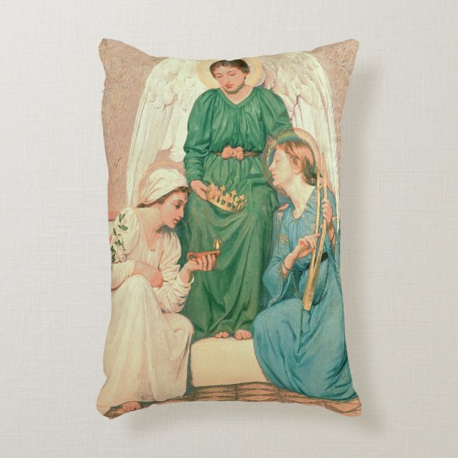 Almofada Decorativa Fé, esperança e amor (Frente(Vertical))