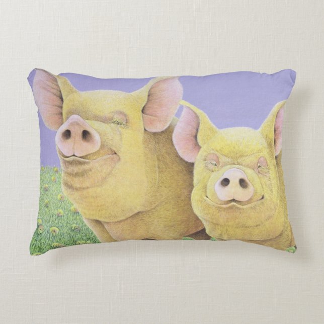 Almofada Decorativa Felicidade (Frente)