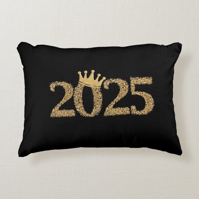 Almofada Decorativa feliz ano novo 2025 (Frente)