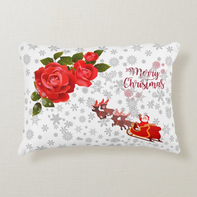 Almofada Decorativa Feliz Natal 2025 (Frente)