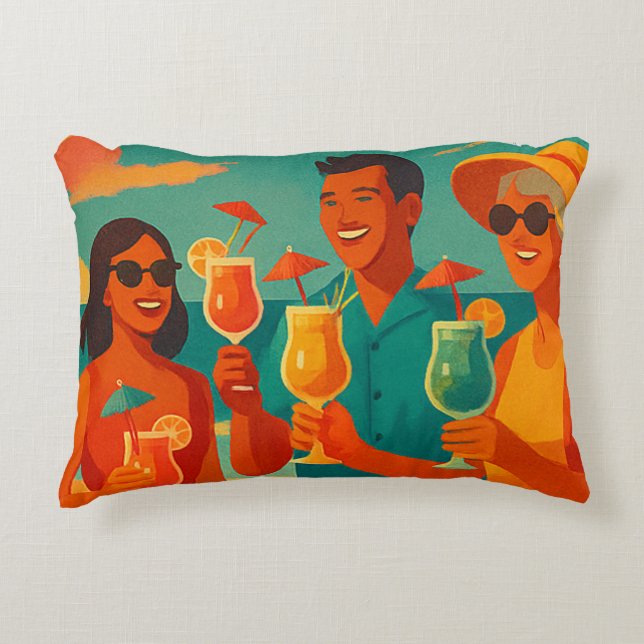 Almofada Decorativa Férias é (Frente)