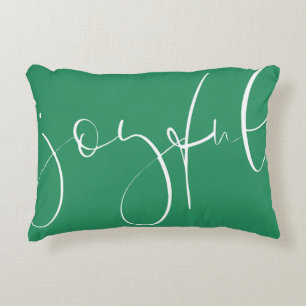 Almofada Decorativa Férias verdes com roteiro alegre